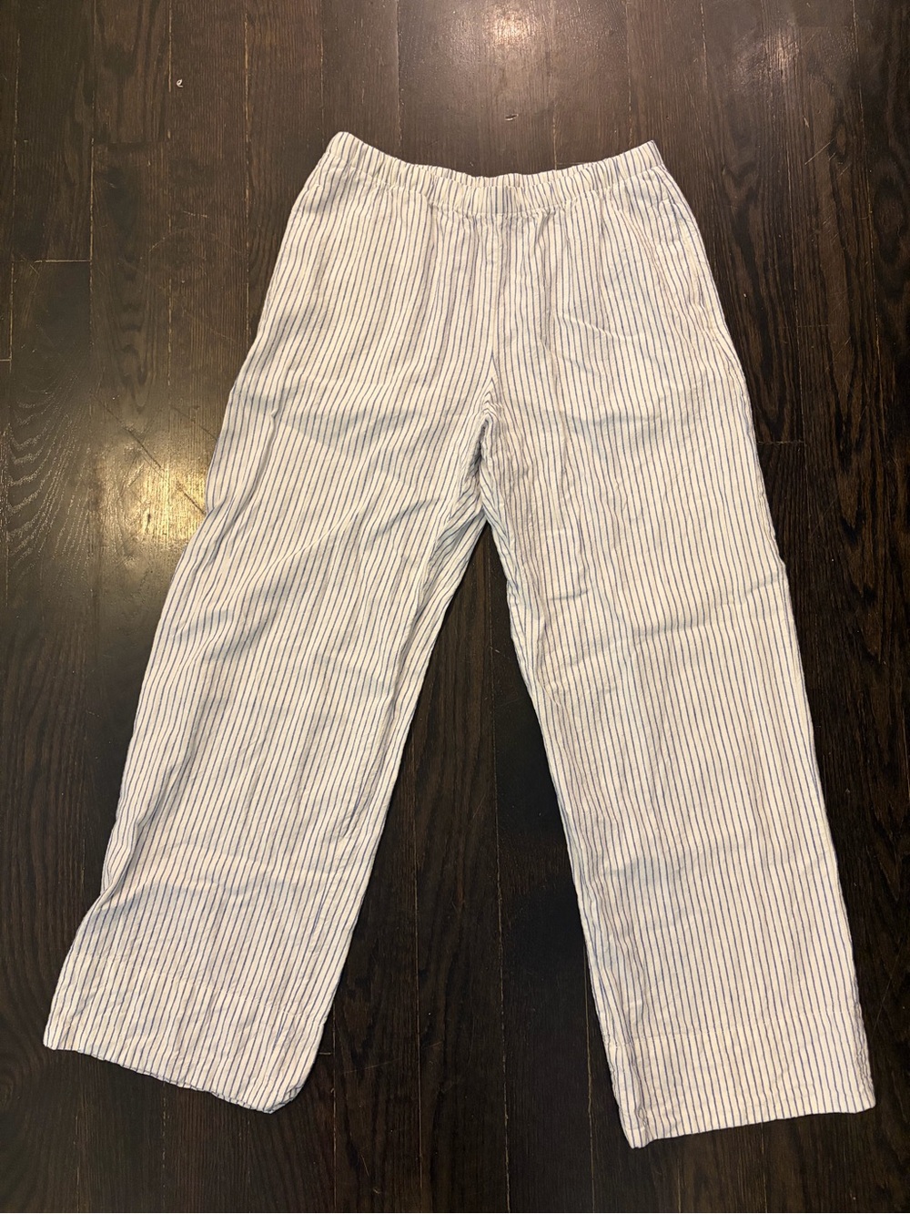 GAP linen-blend Easy Wide Leg Pants